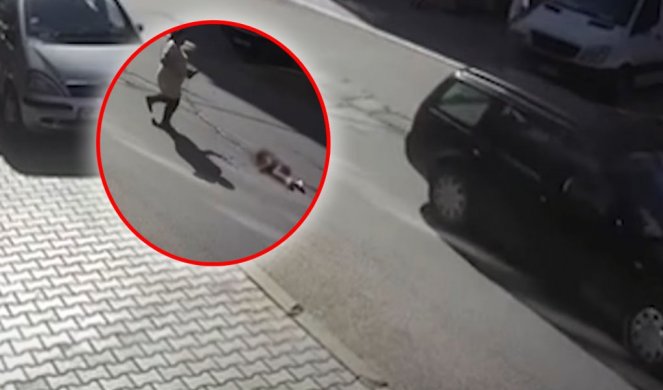 UZNEMIRUJUĆE! Pogledajte snimak nesreće u kojoj je POVREĐENA DEVOJČICA U TUTINU: Istrgla se majci iz ruku pa podletela pod točkove automobila (VIDEO)