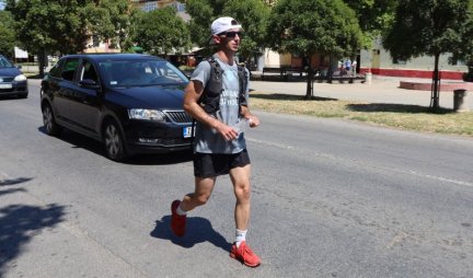 NEMANJA TRČI OD ČESTEREGA DO TUMANA! Ultramaratonac krenuo u humanitarnu misiju za pomoć malom Ognjenu