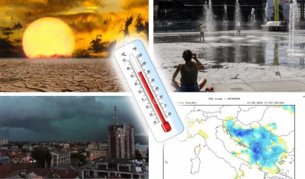 NISMO JOŠ ZAVRŠILI SA PAKLENIM VRUĆINAMA! Meteorolog Ristić otkriva: Za vikend veliko nevreme, a od ovog datuma stiže TROPSKI VAZDUH IZ AFRIKE