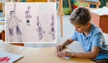 JEZIV CRTEŽ S LETOVANJA! Dečak dobio zadatak da nacrta svoju porodicu, a kada je završio - zaprepastio je sve! Roditelje hitno pozvali na razgovor! (FOTO)