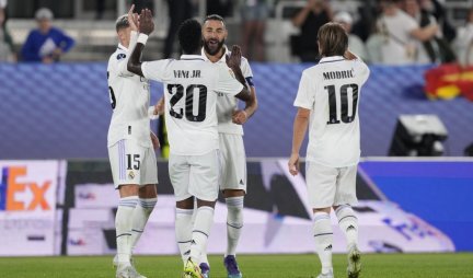 "KRALJEVSKI KLUB" SJAJNO ZAPOČEO SEZONU! Real Madrid osvojio Superkup Evrope!
