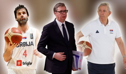 PREDSEDNIK POSLAO MOĆNU PORUKU PRED EVROBASKET! Aleksandar Vučić: Teodosić je legenda, a Pešiću želim svu sreću!