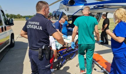 Deca povređena u nesreći u Bugarskoj stigla u Beograd (FOTO)