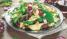 BEZGREŠNI NOĆNI ZALOGAJ! Napravite preukusnu salatu sa grožđem, kruškama i GORGONZOLOM!