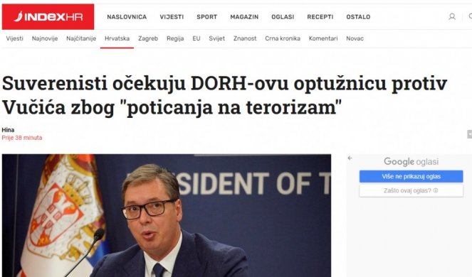 VUČIĆ DIRNUO U OSINJE GNEZDO Ustaše žele njegovu glavu!