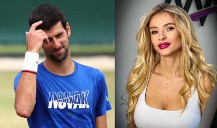 NOLE, NOLE, ŠTA ĆE JECA DA KAŽE? Hot plavuša PRIŠLA NOVAKU, a kad joj se obratio ŠOK! (VIDEO)