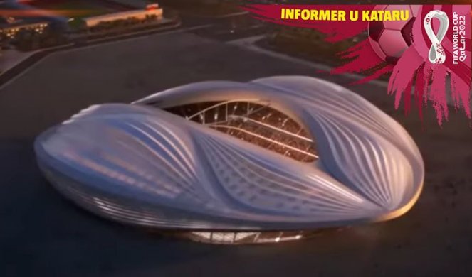 Stadion u Kataru liči na ŽENSKI POLNI ORGAN! Na njemu će igrati i Srbija! (FOTO)