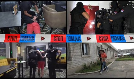 LEZI DOLE, POLICIJA! Ovako su uhapšeni organizatori prostitucije (Video)