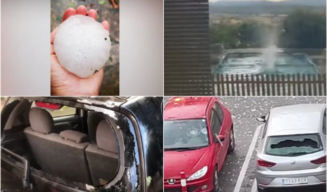 Grad velilčine pesnice ubio jednogodišnju devojčicu u nezapamćenom nevremenu! Ledene kugle razbijale sve pred sobom, 28 ljudi sa posekotinama i prelomima završilo u bolnici! (VIDEO)