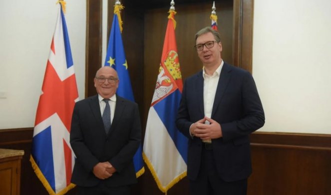 Intenziviranje srpsko-britanske saradnje! Vučić se sastao sa Stjuartom Pičom!