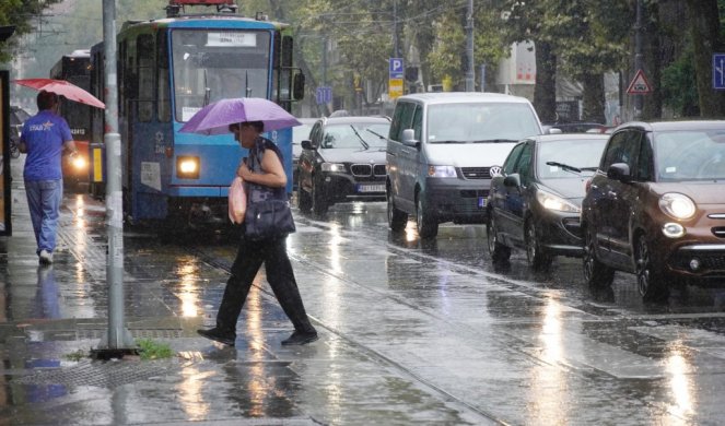 NI DANAS NIGDE BEZ KIŠOBRANA! Kiša, pljuskovi i grmljavina u Srbiji, a od subote PREOKRET!