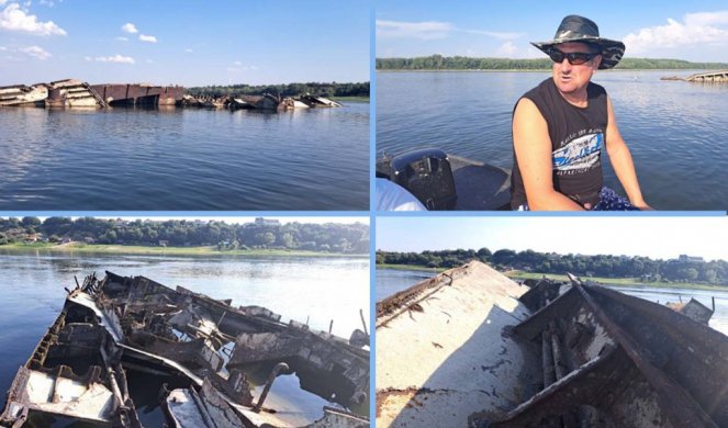 AVETI PROŠLOSTI IZRONILE IZ VODE! Decenijama posle rata Dunavski vilenjak preti iz dubine, ovde se PLOVI NA SOPSTVENU ODGOVORNOST (VIDEO/FOTO)