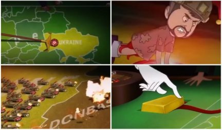 MAŠINERIJA SA ZAPADA POKRENULA KRVOPROLIĆE PO OPROBANOM RECEPTU - ZBOG PROFITA! Francuski animacijski studio objasnio pozadinu sukoba u Ukrajini! (VIDEO)
