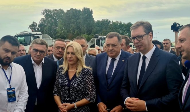 OD BIJELJINE DO BEOGRADA ZA SAT I DESET MINUTA! Vučić na svečanosti povodom početka izgradnje deonice autoputa Bijeljina-Rača