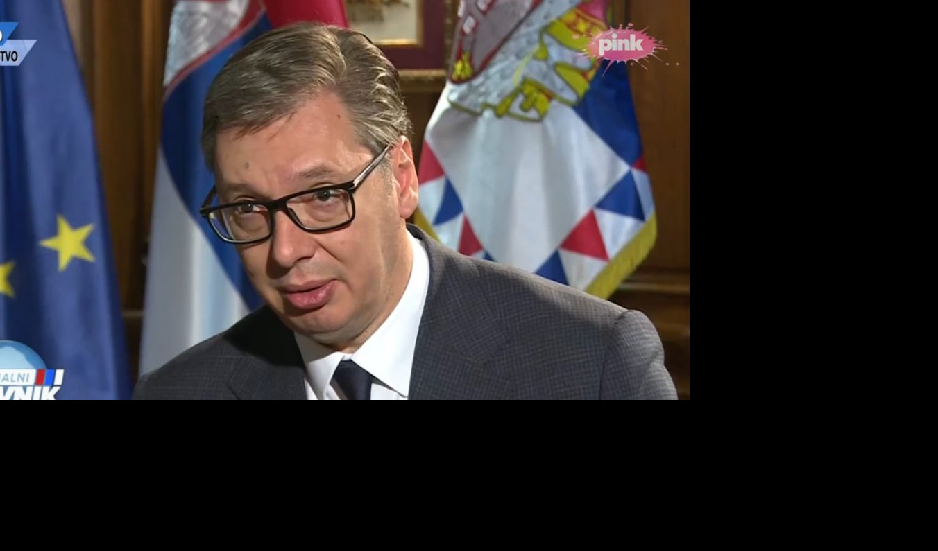 (FOTO) PREDSEDNIK SRBIJE ALEKSANDAR VUČIĆ NA TV PINK: Opozicija vodi hibridni rat protiv Srbije, njihov najveći problem je bio što sam se ja pojavio u Skupštini!