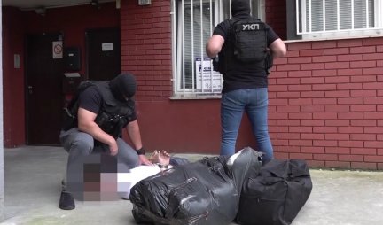 KAMIONOM VOZILI TRAVU! Beogradska policija zaplenila 7 kilograma marihuane