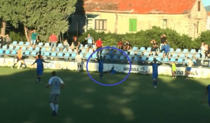 HOROR SCENA U HRVATSKOJ! Mladi fudbaler udario glavom u zid, igrači se krstili! (VIDEO)