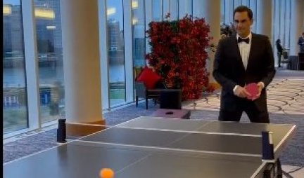UME I SA MALIM REKETOM! Federer objavio video,  ODMAH POČELI DA PLJUŠTE LAJKOVI! (VIDEO)