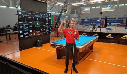 Briljantni Lazar Kostić osvojio bronzanu medalju u bilijaru na Svetskom prvenstvu!