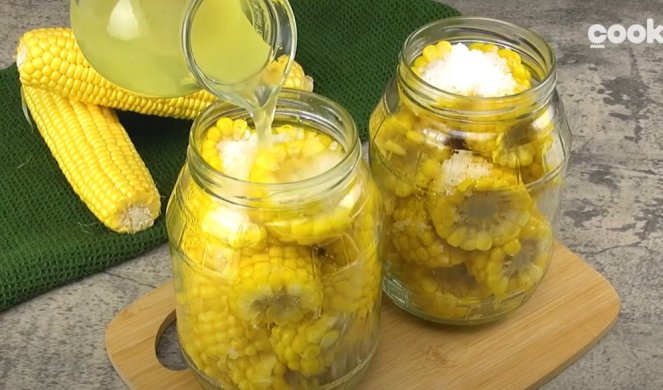 RECEPT ZLATA VREDAN! Evo kako da konzervirate KUVANI kukuruz (VIDEO)