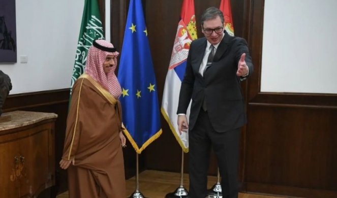 RAZGOVOR O SARADNJI U OBLASTI ODBRANE, VOJNE INDUSTRIJE I ENERGETIKE! Vučić se sastao sa ministrom spoljnih poslova Saudijske Arabije