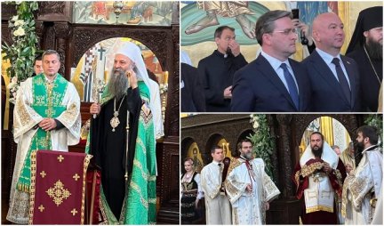USTOLIČEN VLADIKA JUSTIN U PARIZU! Svečanoj liturgiji koju je služio patrijarh Porfirije prisustvovali i ministri Popović i Selaković! (VIDEO)