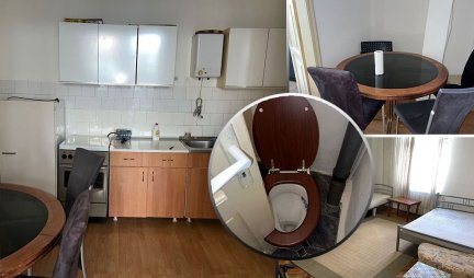HIT OGLAS ZA STAN U BEOGRADU! Pogledajte šta čovek izdaje za čak 500 evra! A kad vidite toalet... (Foto)