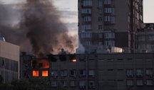 PAKAO U ZORU, ŠOKANTNI SNICMI IZ KIJEVA! Rusi napali šehidima, delovi ukrajinske prestonice u plamenu (VIDEO)