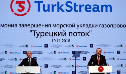 ISTORIJSKI DOGOVOR ERDOGANA I PUTINA! Evropa može da naručuje ruski gas preko Turske