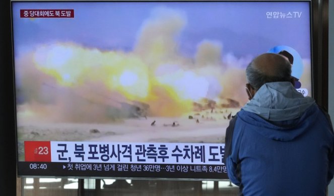 KRITIČNA SITUACIJA NA KOREJSKOM POLUOSTRVU! Pjongjang ispalio preko 100 projektila blizu granice sa Južnom Korejom, odgovor na provokacije Seula!