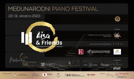 Međunarodni pijanistički festival "Aisa&Friends" u Beogradu i Vršcu