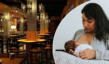 JE LI PROBLEM I TABU DA MALO BIĆE RUČA U LOKALU? Majka sa bebom izbačena iz restorana u jednom poznatom beogradskom tržnom centru