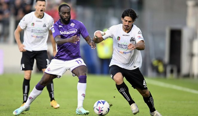 MILENKOVIĆ NAČEO, KABRAL DOKUSURIO!  Fiorentina u 90. minutu do pobede u Speciji! JOVIĆA NIJE HTEO GOL!  (VIDEO)