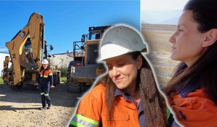 ŽENA ZMAJ! Jelena vozi čak četiri rudarske mašine - Posao za koji mnogi misle da je "muški" ona obavlja s lakoćom (FOTO)