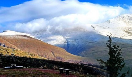 Zabeleo se KROV SRBIJE! Prve pahulje na Midžoru i Babinom zubu, prizori kao iz BAJKE (FOTO)