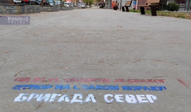 SRBI NA KIM VIŠE NE MOGU DA TRPE TEROR! Severna Mitrovica ovog jutra osvanula sa novim grafitima - "otpor na svakom koraku"