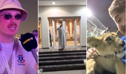 NESTVARNO! Engleski navijači u Kataru završili u šeikovoj palati dok su tražili pivo! (VIDEO)
