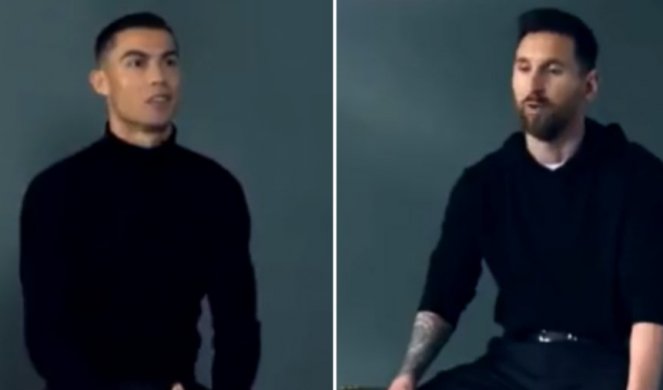 POJAVIO SE VIDEO! Otkrivena tajna Ronaldove i Mesijeve reklame koja je "srušila" društvene mreže" (VIDEO)