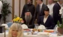ARANĐELOVDAN KOD ĐOKOVIĆA! Patrijarh Porfirije Novakov gost na slavi! PEVALO SE VESELI SE SRPSKI RODE! (VIDEO)