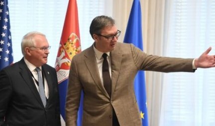 Hil: Dobar razgovor sa predsednikom Vučićem, SAD i EU deluju usaglašeno u vezi s Kosovom!