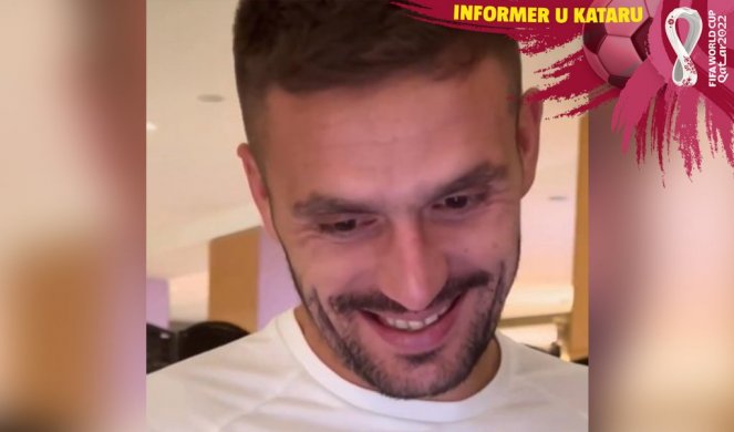 DUŠAN TADIĆ ZAPLAKAO! Kapiten Srbije nije mogao da sakrije emocije kada je video OVO! (VIDEO)