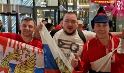 STIGLA PODRŠKA! Rusi u Kataru svim srcem uz Srbiju! (VIDEO)