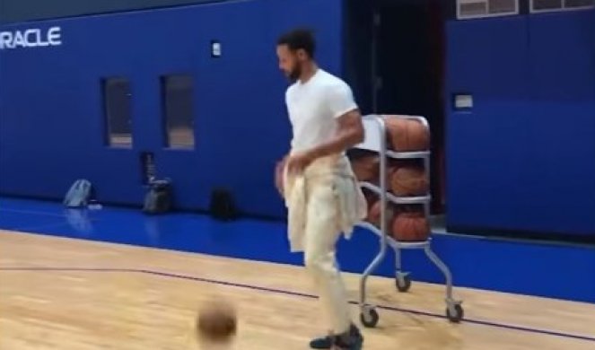 DA LI JE REALNO? Stef Kari uradio ONO što se ne PAMTI u NBA! Pet od pet, ali nećete verovati KAKO? (VIDEO)
