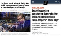 ZAJEDNO PROTIV SRBIJE I VUČIĆA! Tajkunski i hrvatski mediji udruženo protiv srpskog predsednika!