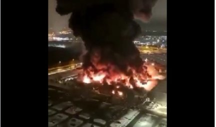MOSKOVSKA HITNA SLUŽBA: Požar u tržnom centru izazvao kratak spoj!