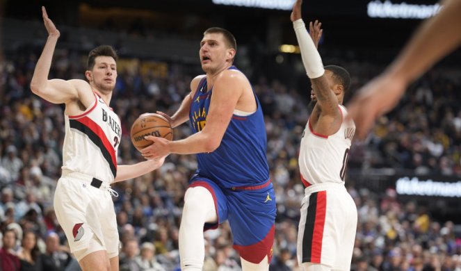 JOKIĆ "RAZMONTIRAO" PORTLAND! Džoker se ne zaustavlja, Denver igra u transu