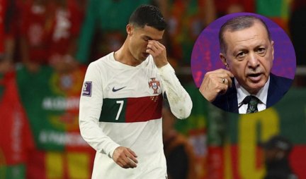 ŠOKANTNA TVRDNJA ERDOGANA! Ronaldo je sedeo na klupi tokom Mundijala iz političkih razloga!