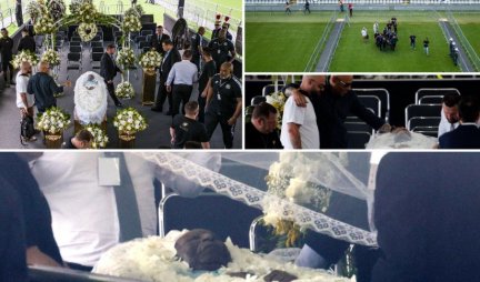 POJAVILE SE PRVE FOTOGRAFIJE! Otvoren kovčeg sa telom kralja fudbala na stadionu Santos!