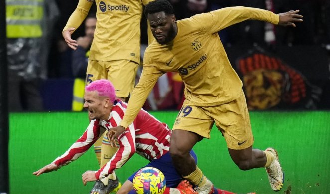 MINIMALAC BARSE PROTIV ATLETIKA! Dembele odlučio derbi u Madridu! SEVALI CRVENI, SAVIĆ I TORES KAO MMA BORCI! (VIDEO)