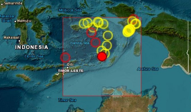 SNAŽAN ZEMLJOTRES JAČINE 7,7 PO RIHTERU POGODIO INDONEZIJU!